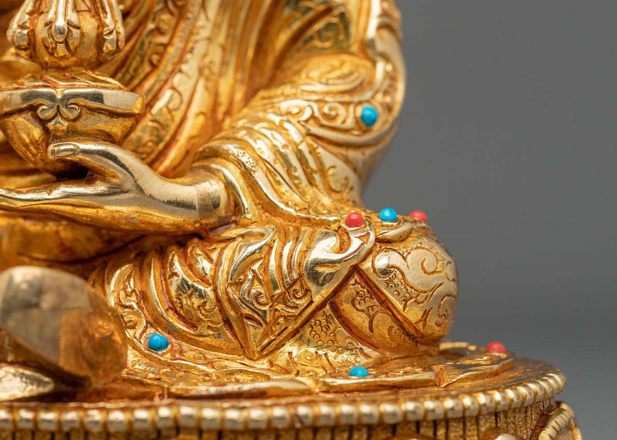 Handmade Guru Rinpoche Himalayan Sculpture