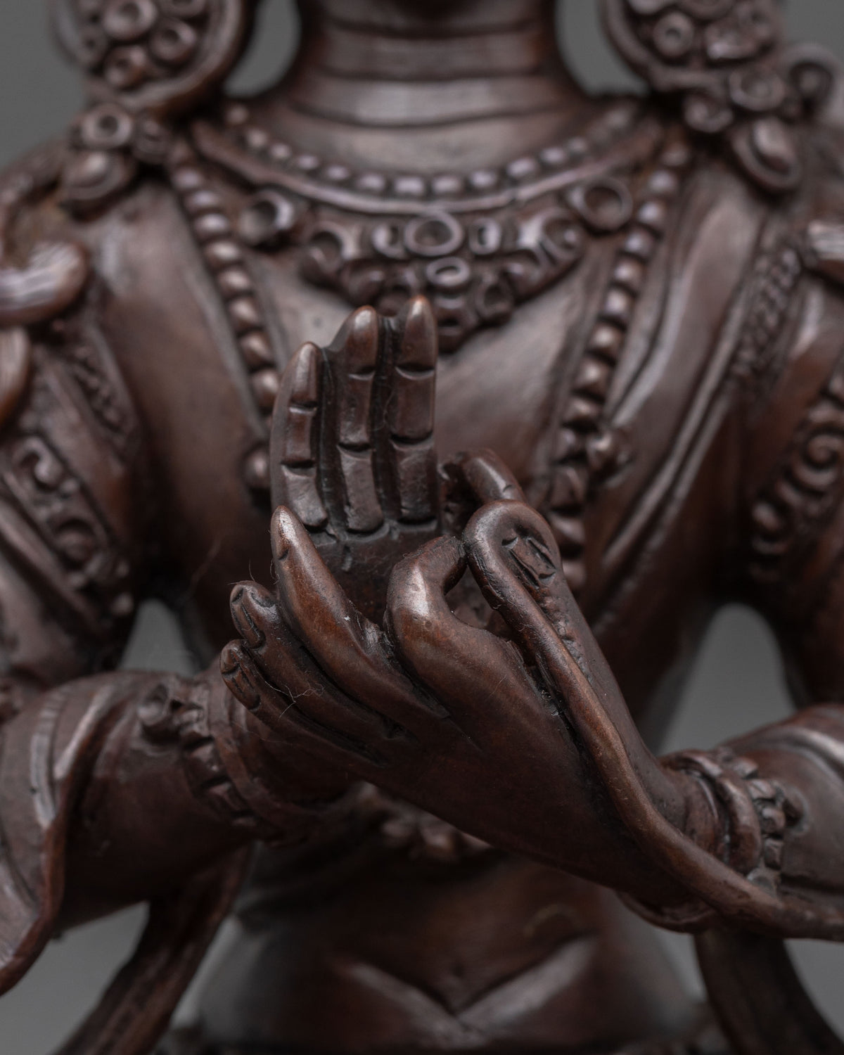Sacred Manjushri Sculpture | Tibetan Buddhist Bodhisattva of Wisdom