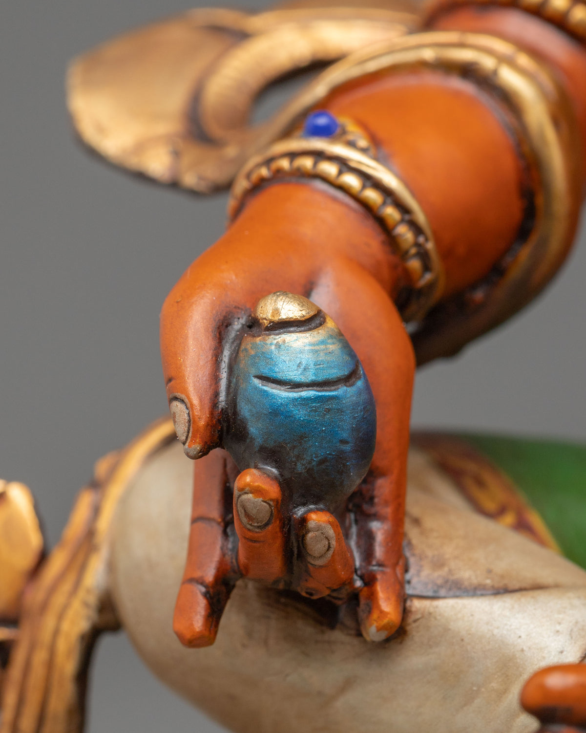 Dzambhala Himalayan Sculpture | Buddhist Deity of Wealth and Generosity