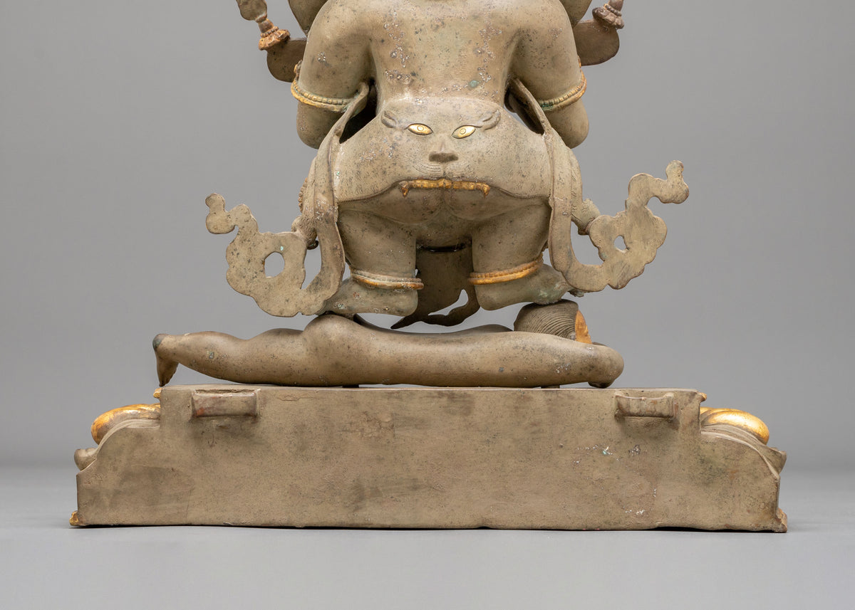 Shakya Mahakala Statue | Wrathful Guardian of Wisdom