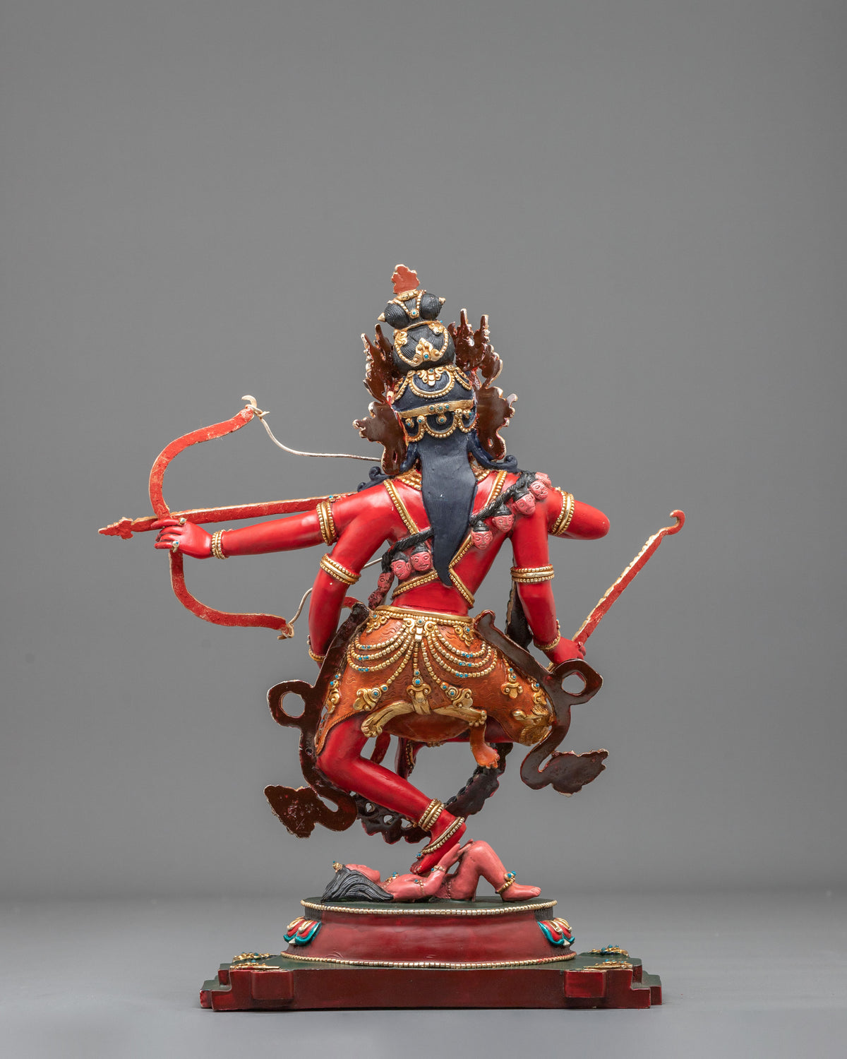 Kurukulla Statue | Gemstone Adorned Figurine