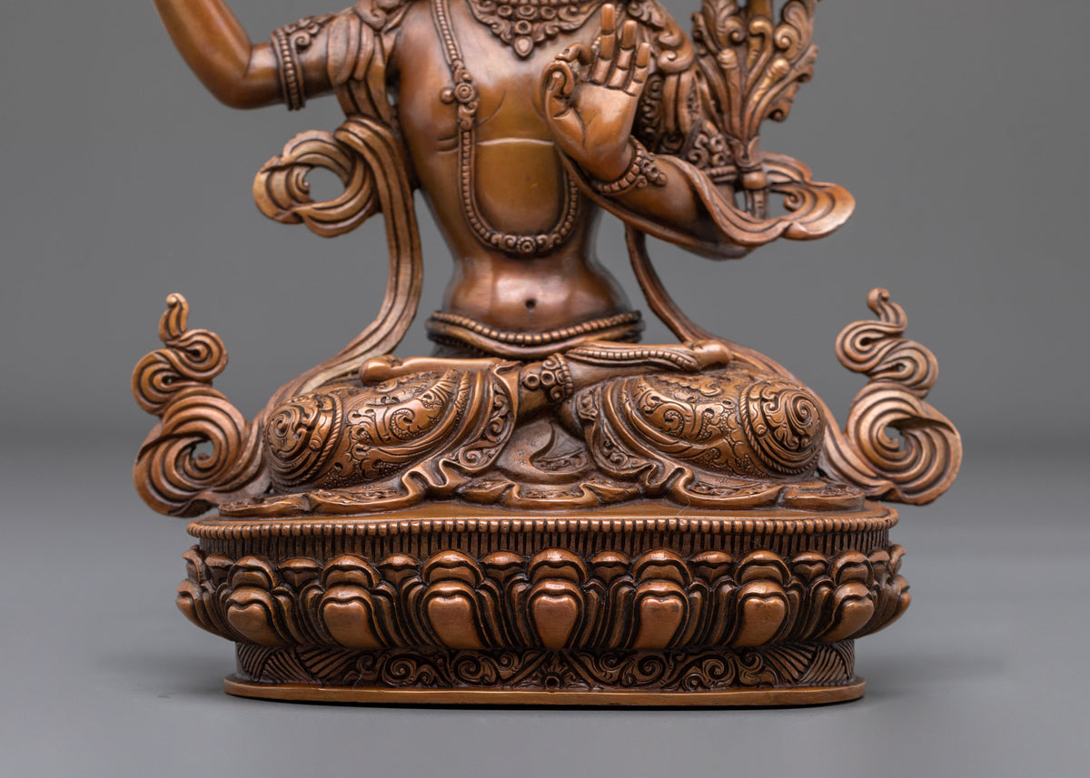 Manjushri Statue | The Light of Enlightened Wisdom