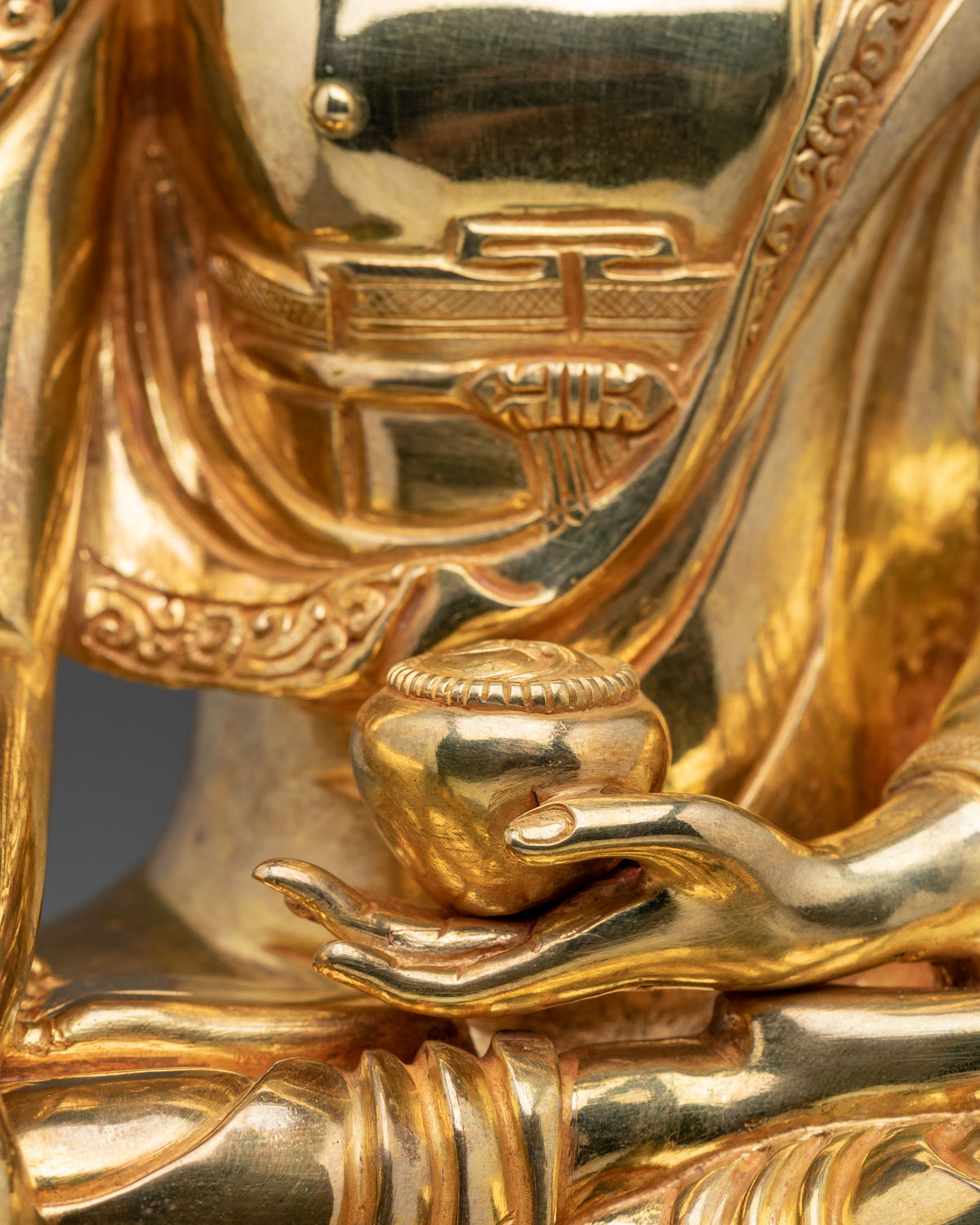 Shakyamuni Buddha Statue | Sacred Buddhist Shrine