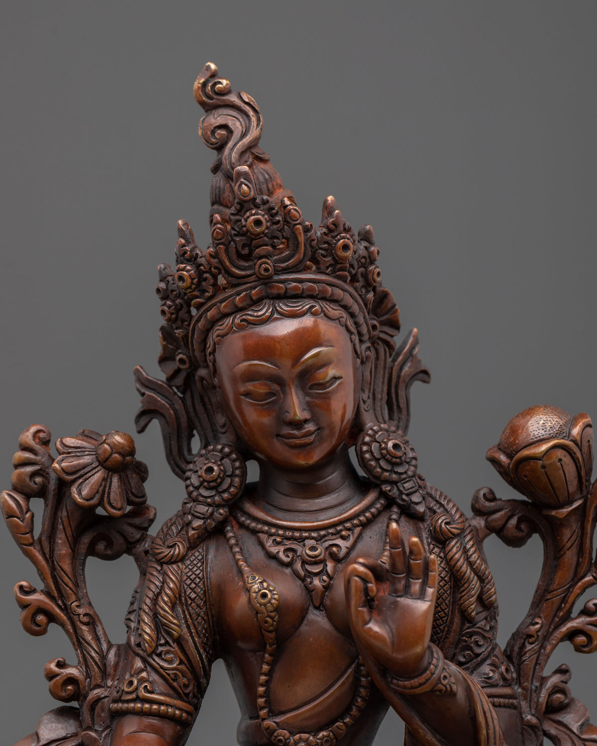 White Tara Sculpture | Goddess of Longevity