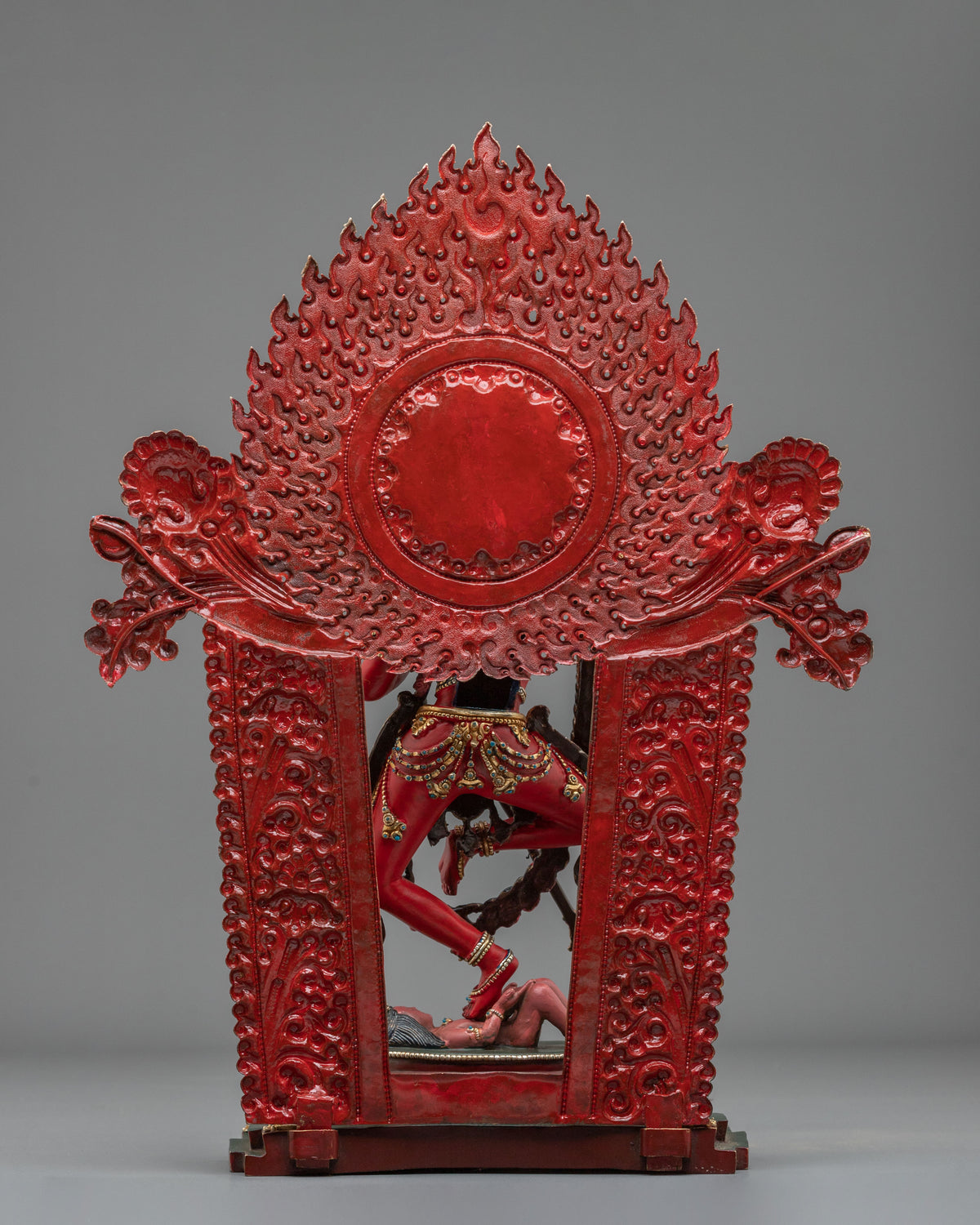 Dorje Phagmo Wrathful Goddess Statue | Handcrafted Himalayan Buddhist Sculpture