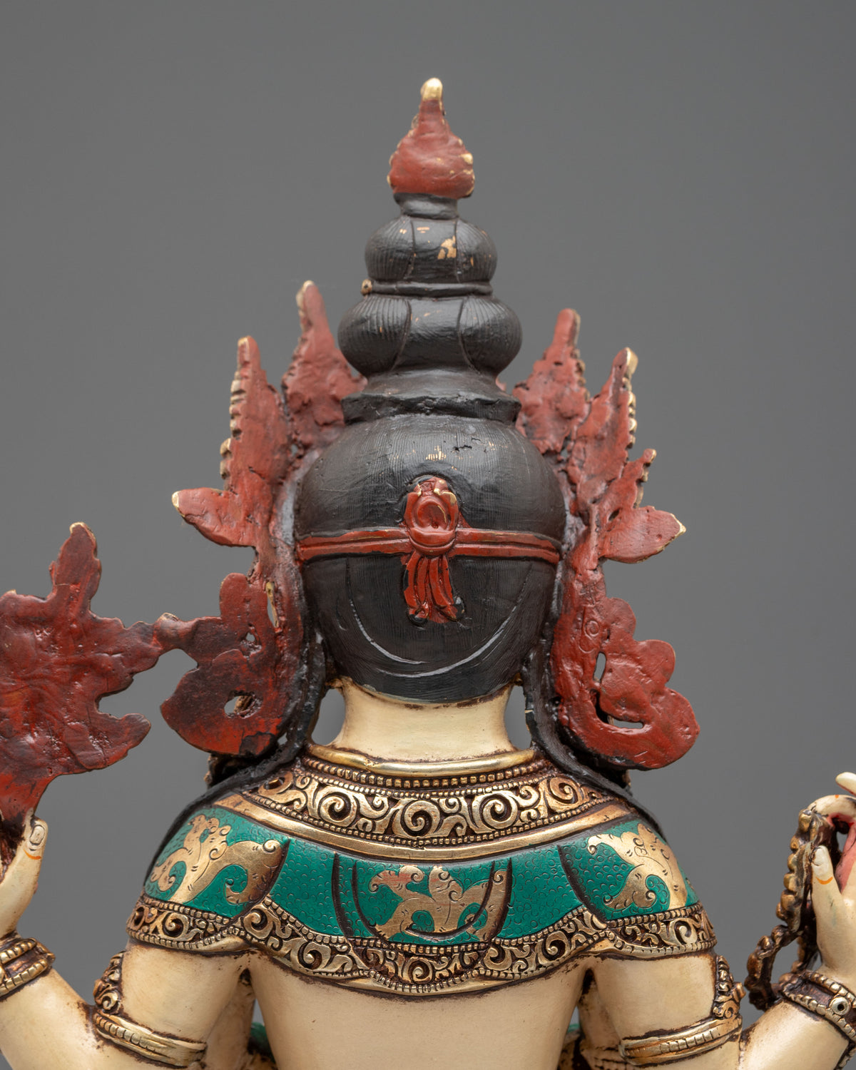 Four Armed Chenrezig Sculpture for Shrine