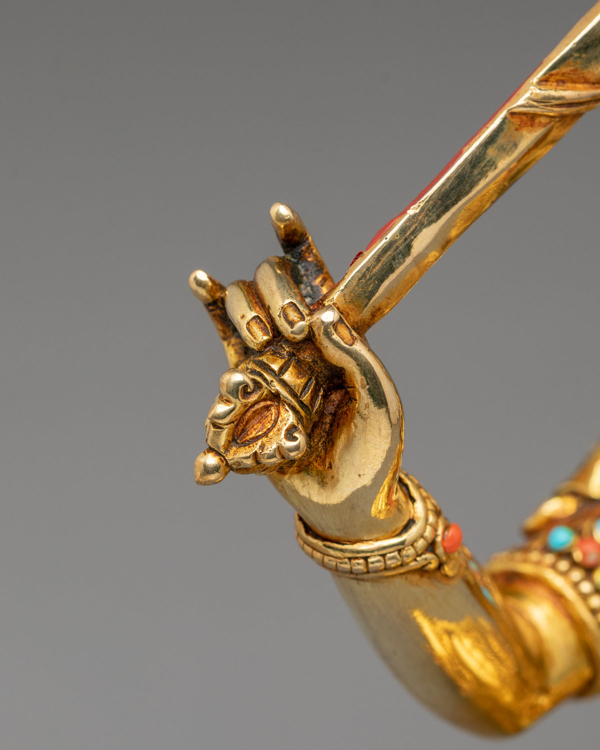 Manjushri Wisdom Sword Buddhist Statue | Handcrafted Buddhist ArtWork