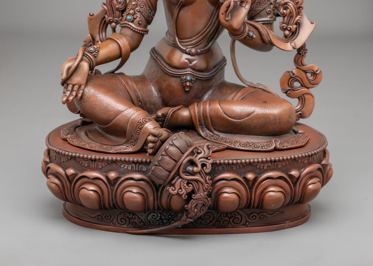 Green Tara Statue | The Celestial Grace of the Liberating Mother