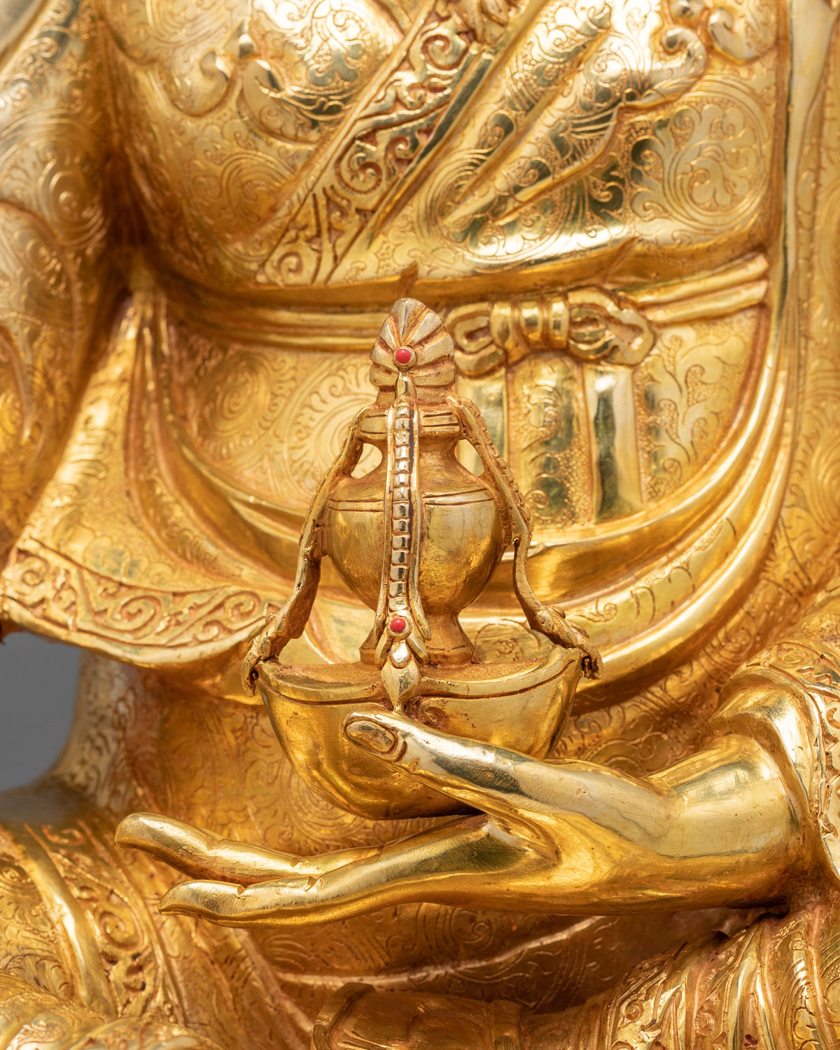 Guru Rinpoche Spiritual Statue | Lotus Born Master of Vajrayana Buddhism
