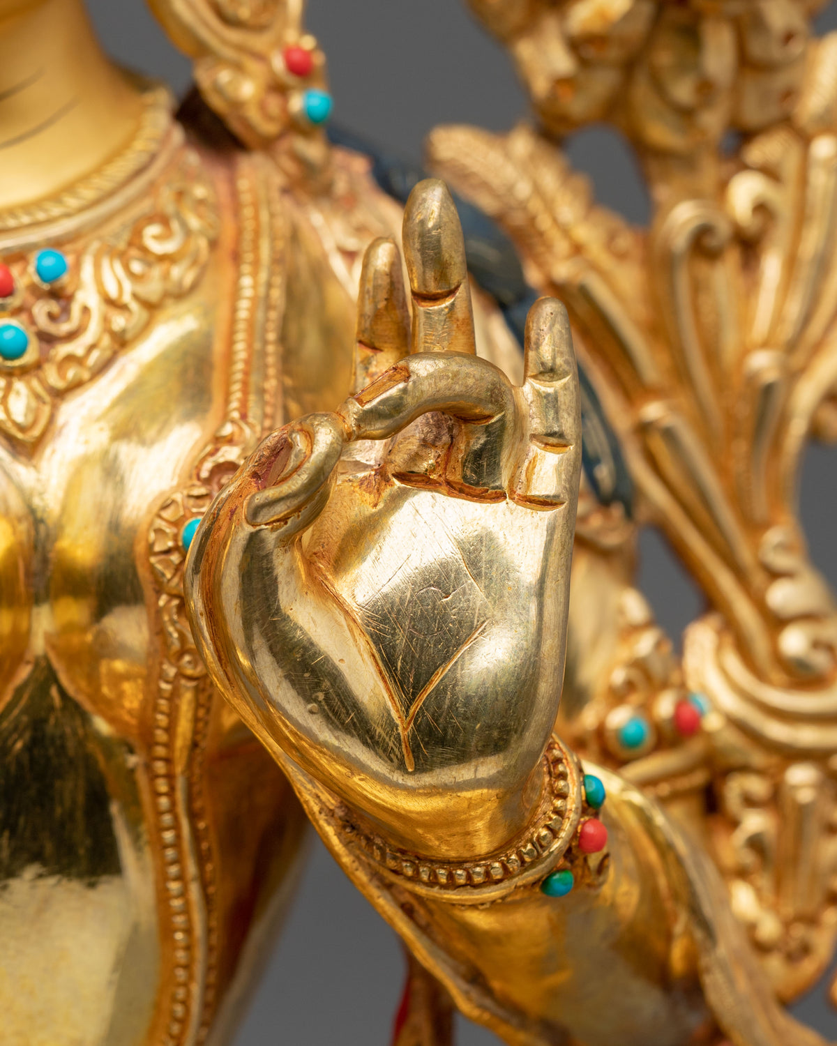 Green Tara Handcrafted Nepalese Statue