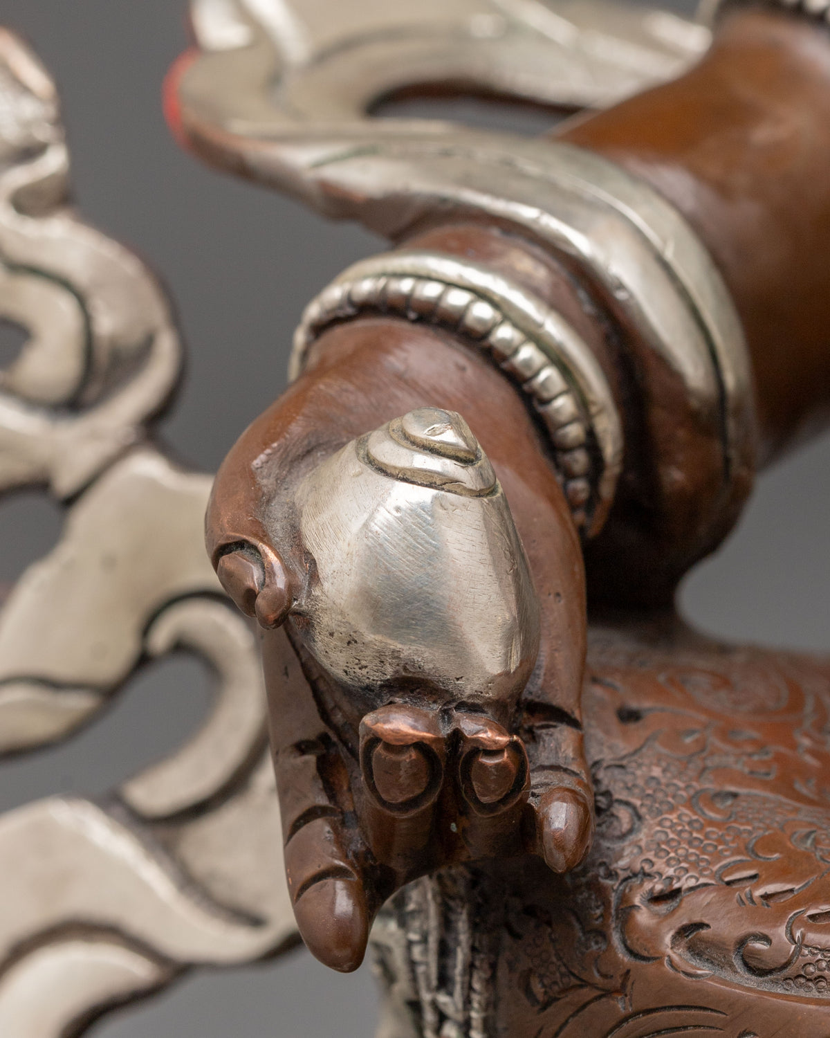 Dzambhala Tibetan Buddhist Sculpture | Sacred Meditation Altar Sculpture