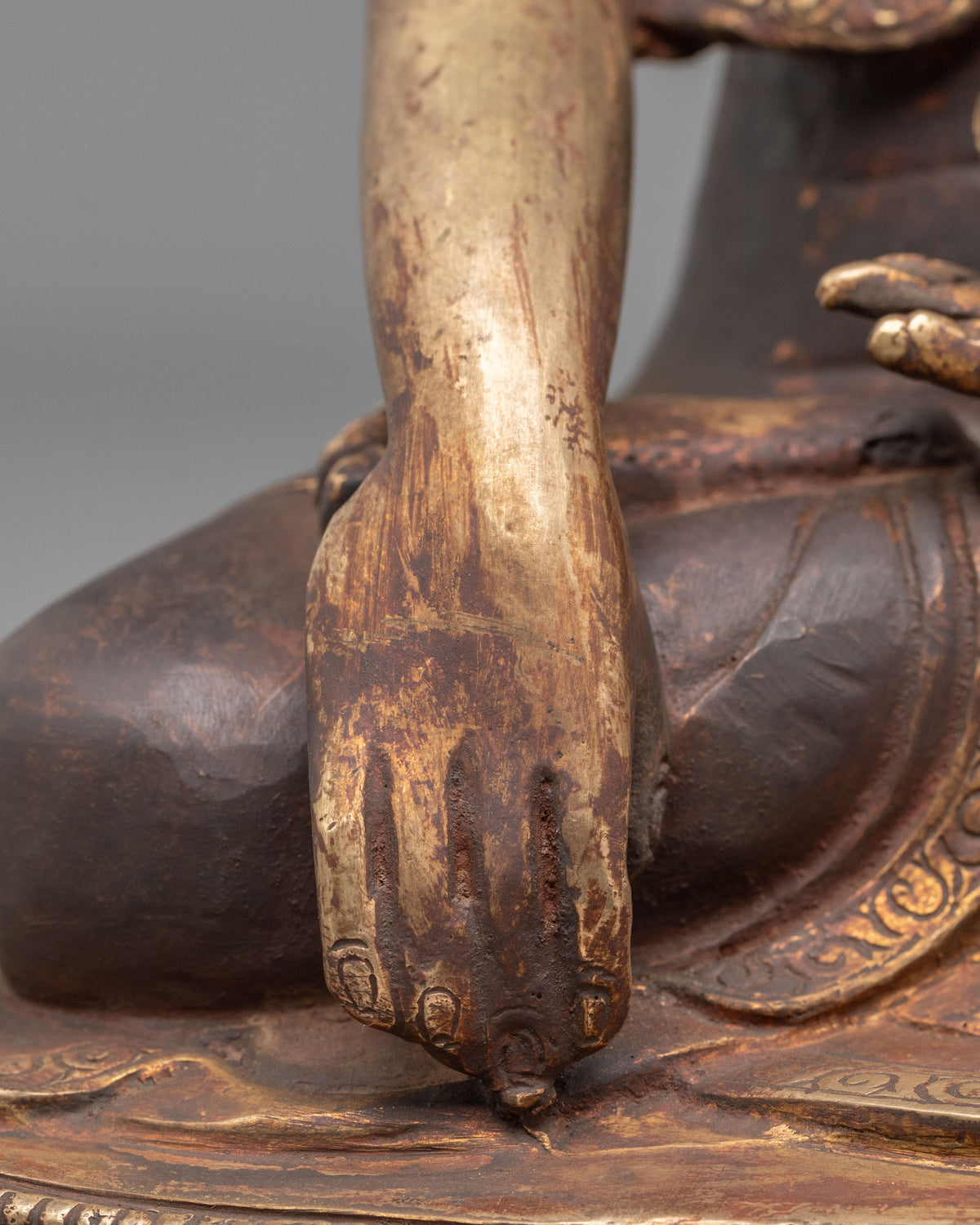 Handmade Shakyamuni Buddha Meditation Statue