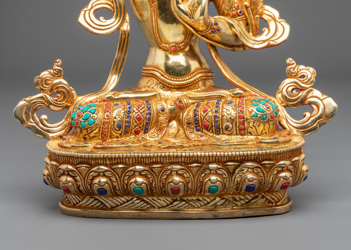 Manjushri Sacred Statue | Bodhisattva of Transcendent Wisdom