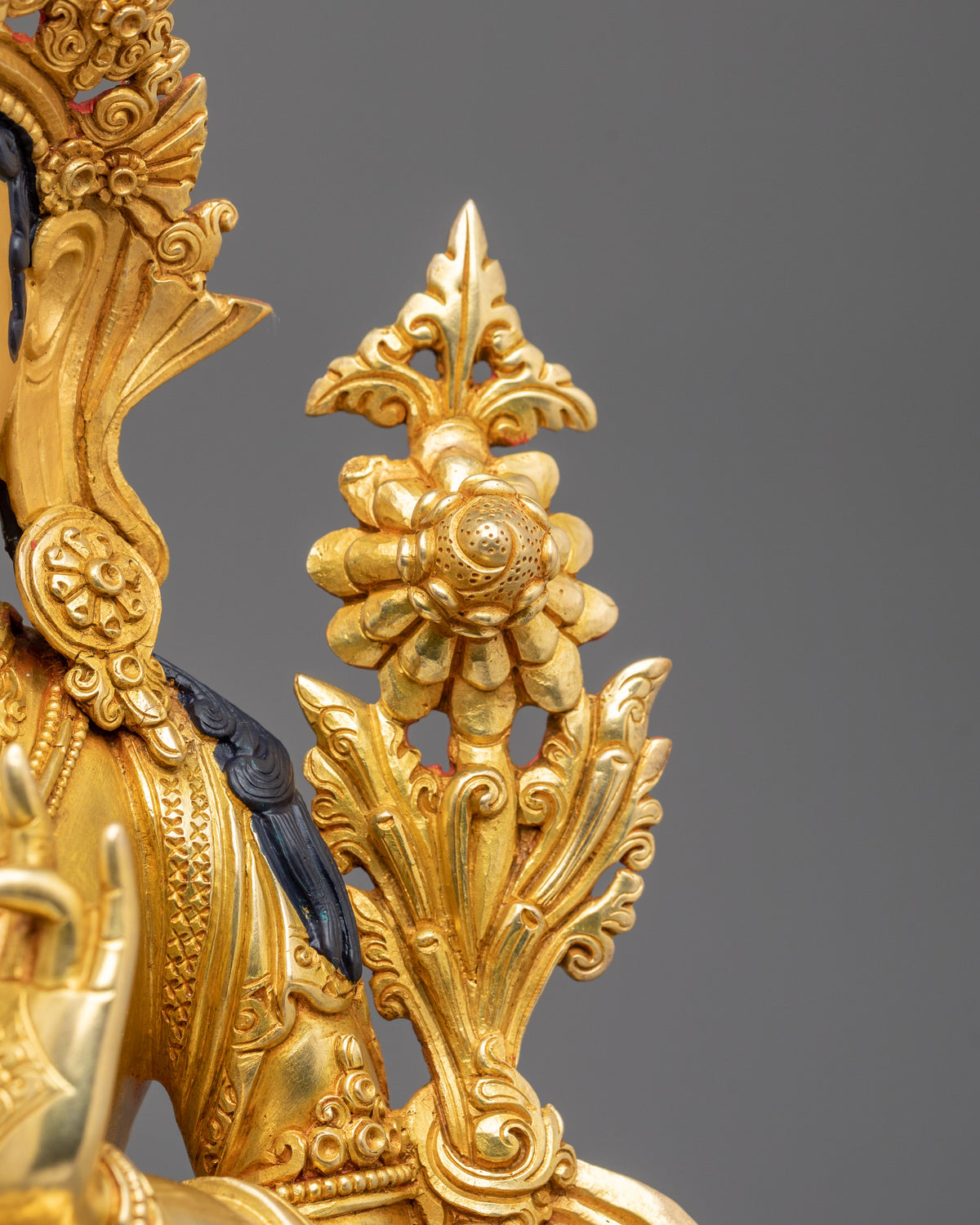 Green Tara Statue: Goddess of Compassion