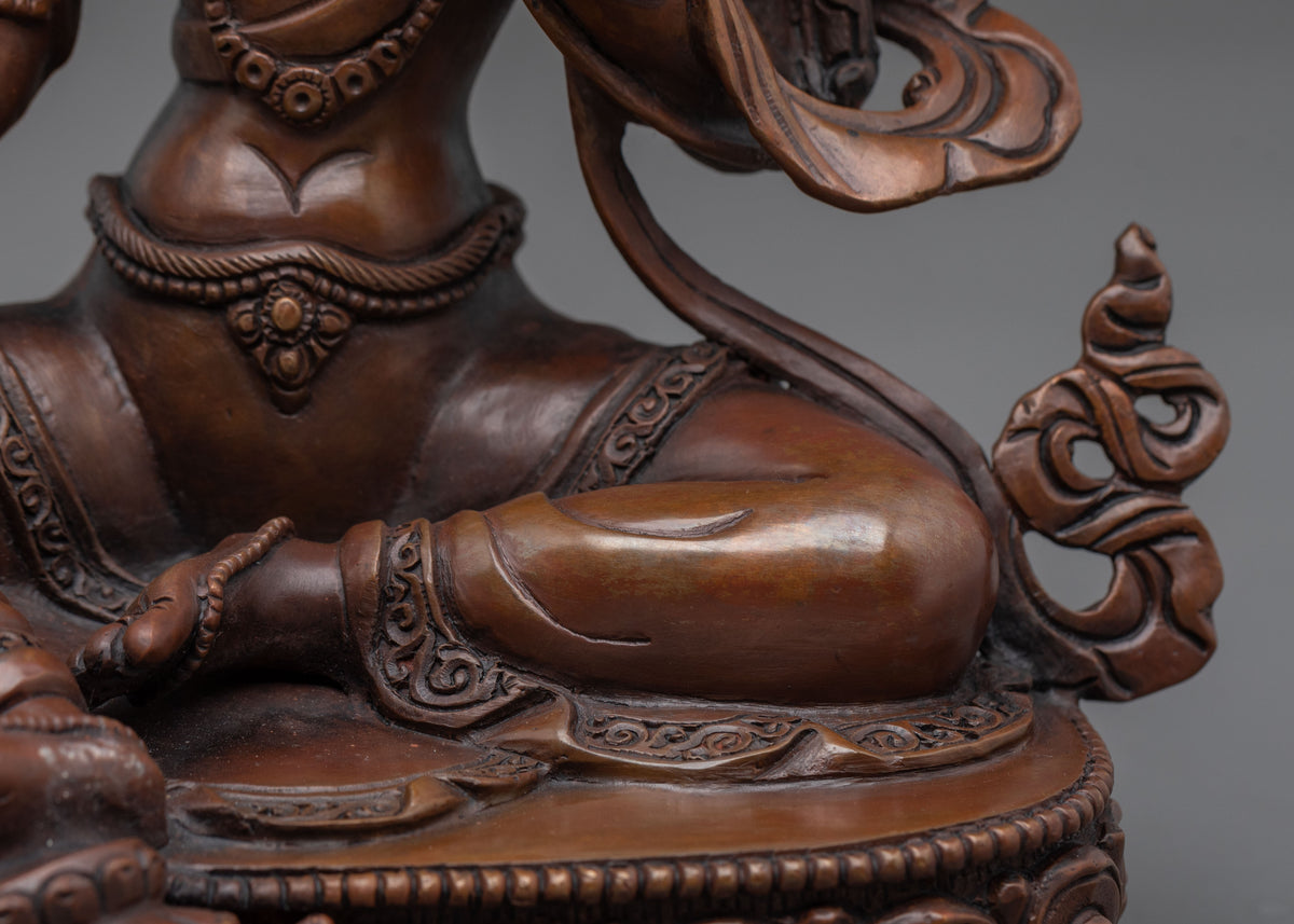 Handmade Green Tara Statue | Mother of Liberation