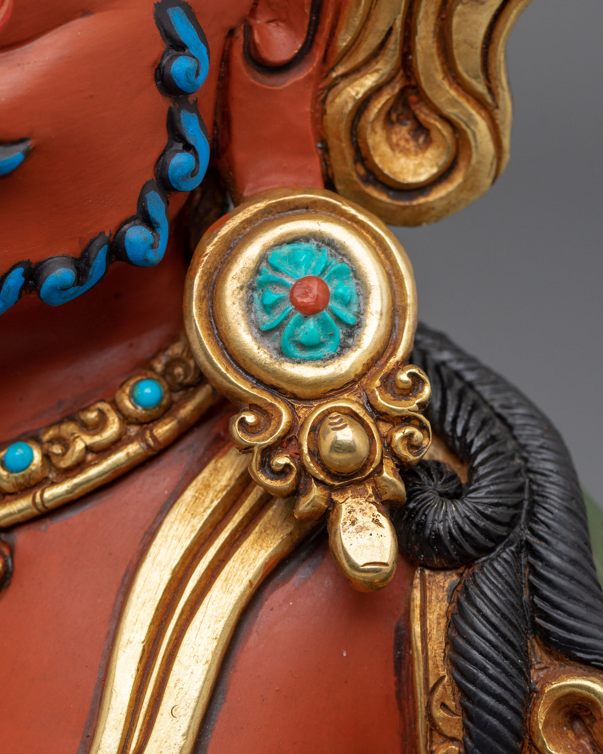 Dzambhala Copper Sculpture | Guardian of Abundance and Good Fortune