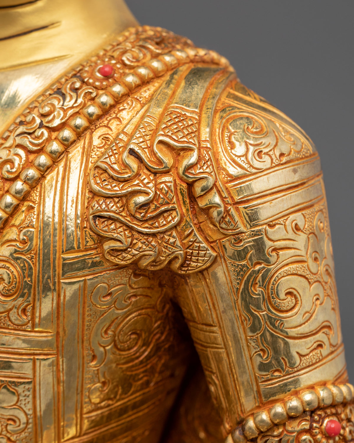 Handmade Shakyamuni Buddha Copper Statue