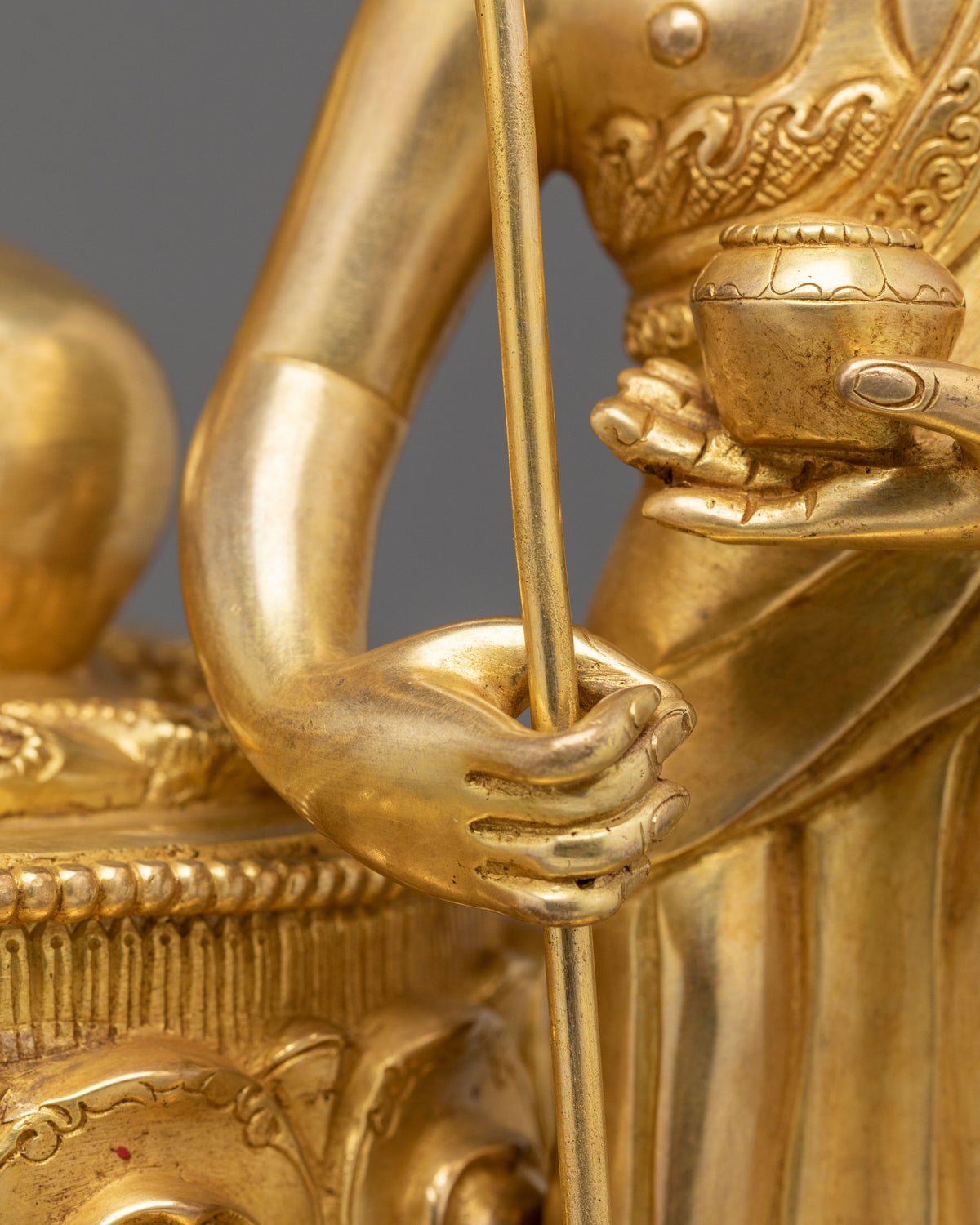 Majestic Shakyamuni Buddha with Disciples Altar Statue
