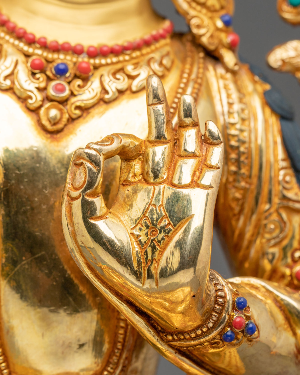 Manjushri Sacred Statue | Bodhisattva of Transcendent Wisdom