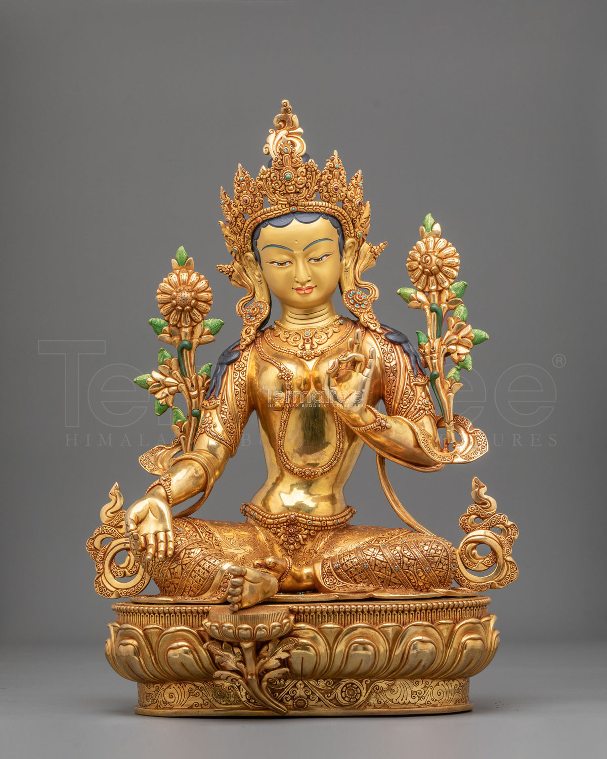Green Tara Statue 