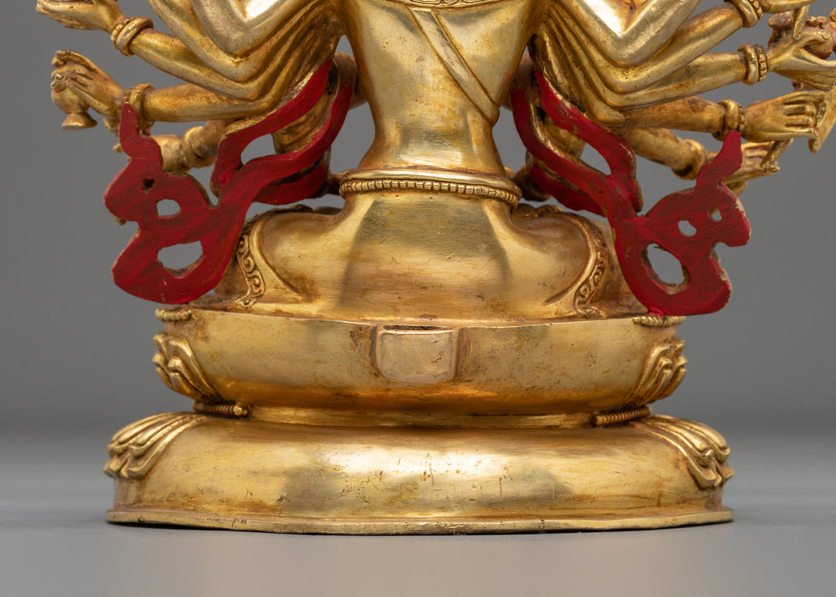 Goddess Cundi Sculpture | Sacred Buddhist Home Decor
