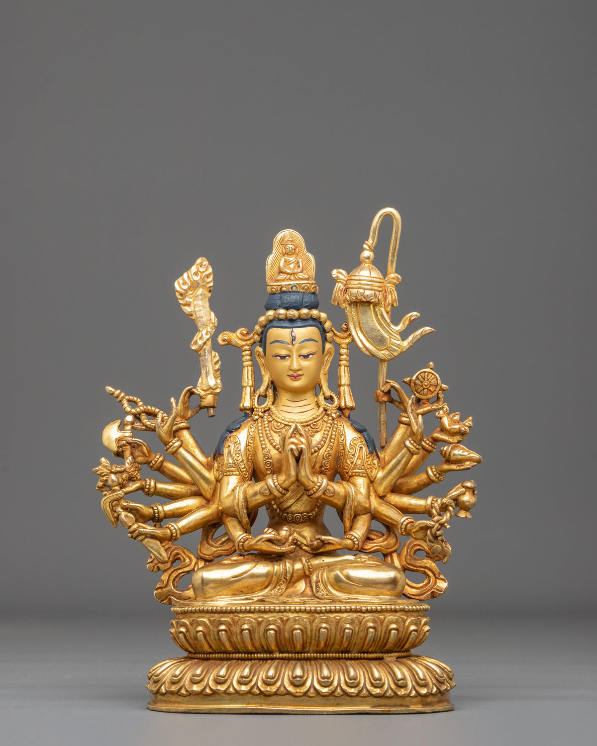 Goddess Cundi Sculpture | Sacred Buddhist Home Decor
