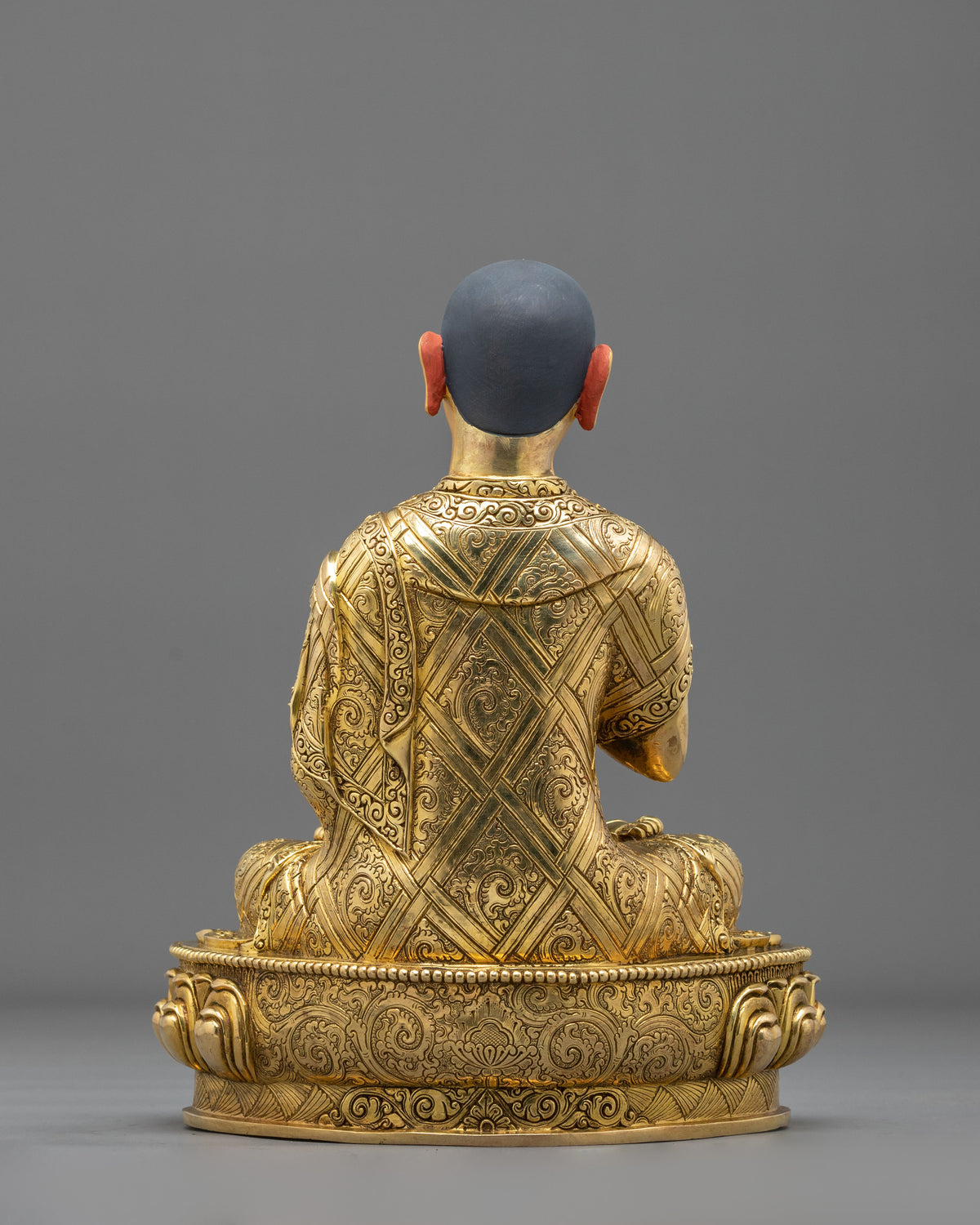 Tsongkhapa with Disciples Decor Statue Set | Himalayan Altar Decor