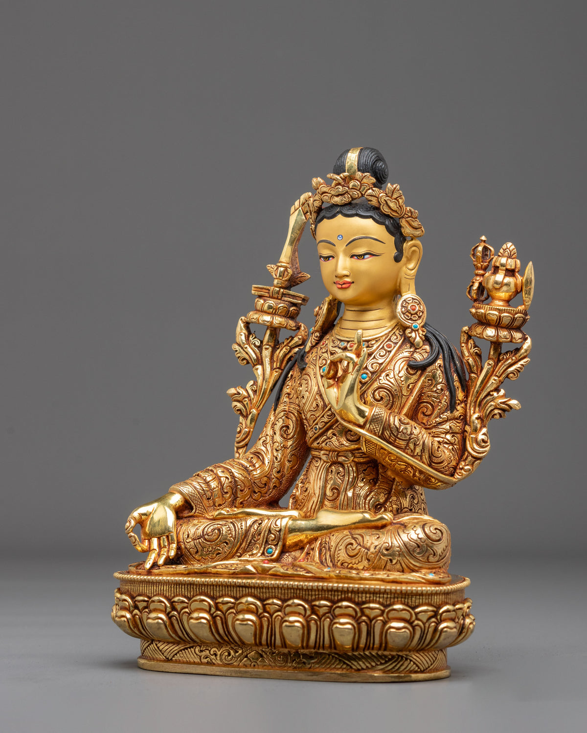 Yuthok Buddhist Figurine | Master of Tibetan Medicine