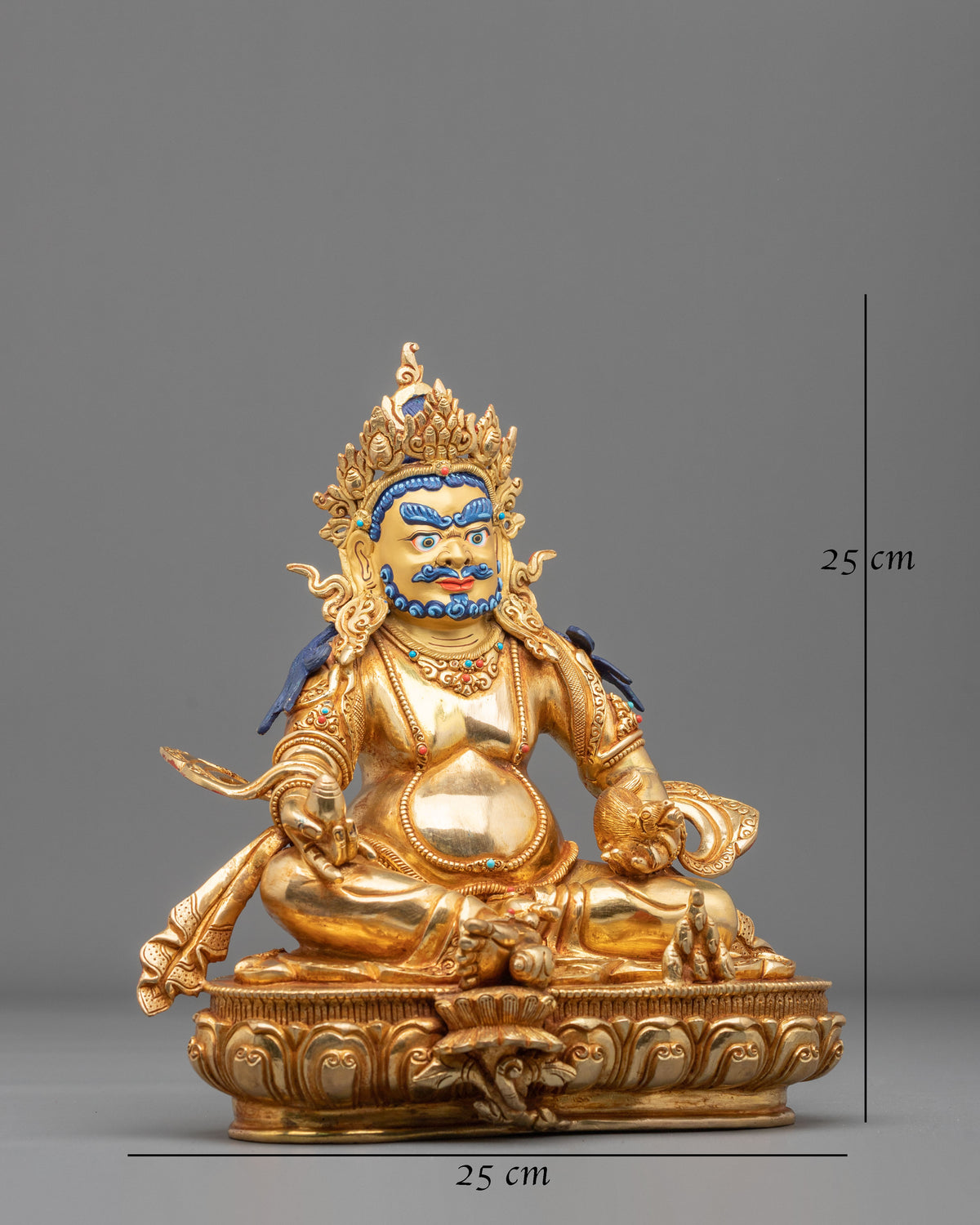 Jambhala Buddhist Statue | Tibetan God of Wealth