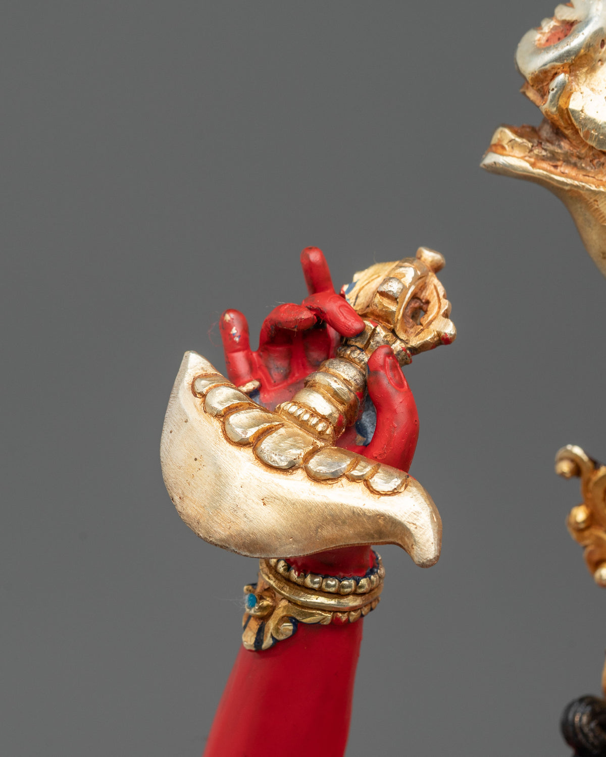 Dorje Phagmo Wrathful Goddess Statue | Handcrafted Himalayan Buddhist Sculpture
