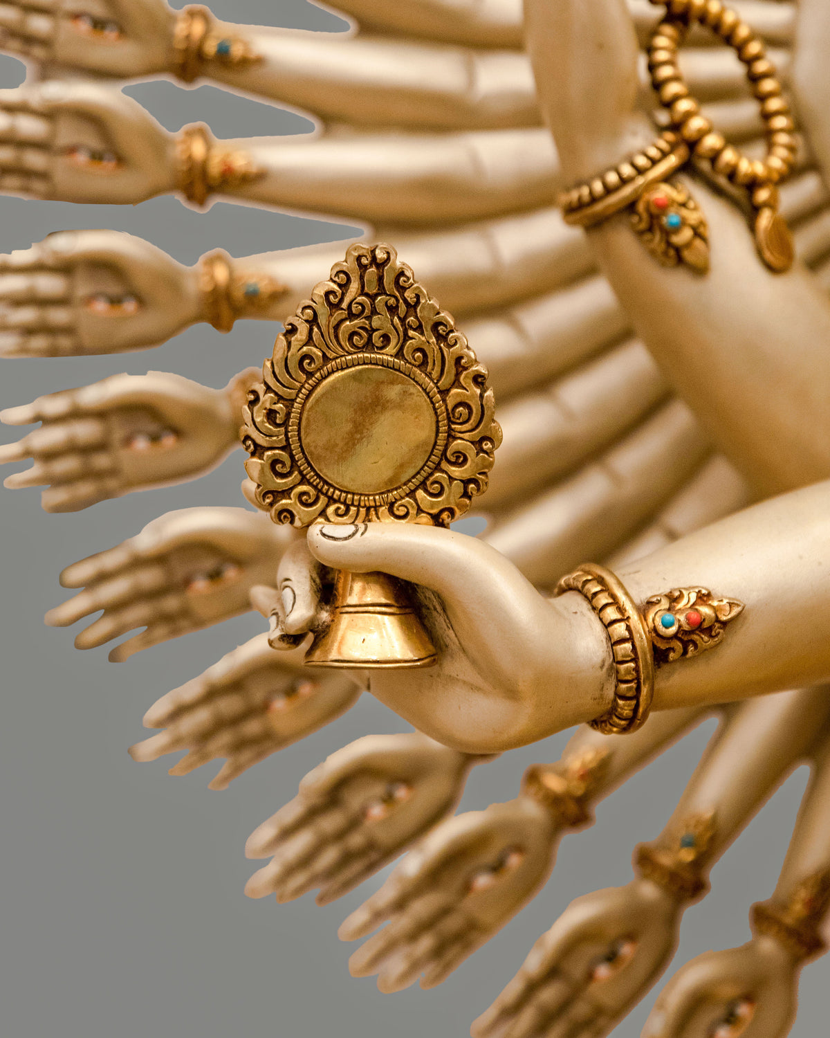 1000 Armed Chenrezig Bodhisattva Statue |  Himalayan Buddhist Altar Art