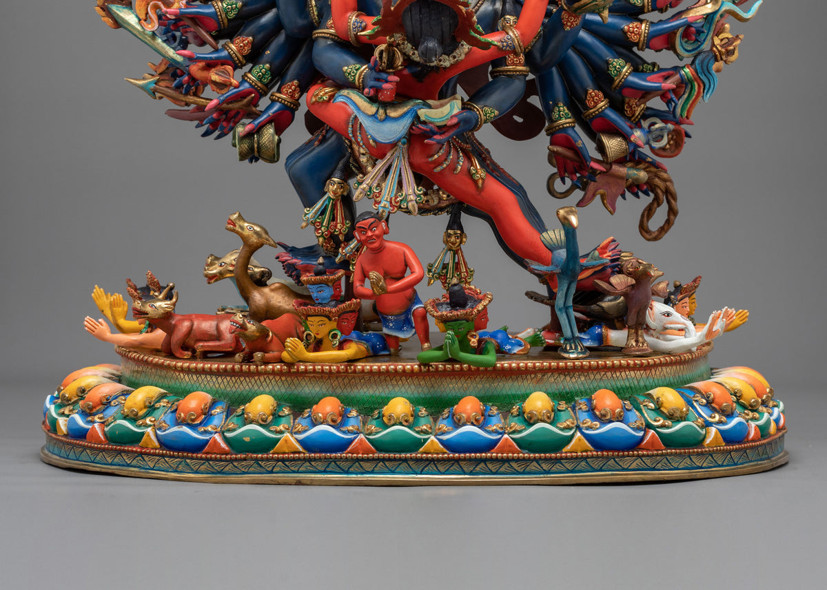 Protector Yamantaka Statue | Handcrafted in Nepal