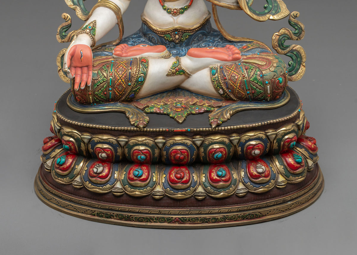 White Tara Statue | Essence of Compassion and Long Life