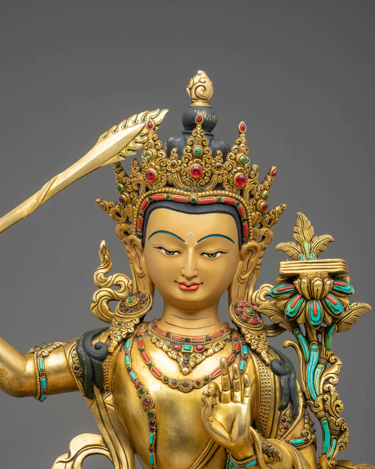Six Bodhisattva Copper Sculpture Set | A Harmonious Collection of Sacred Art