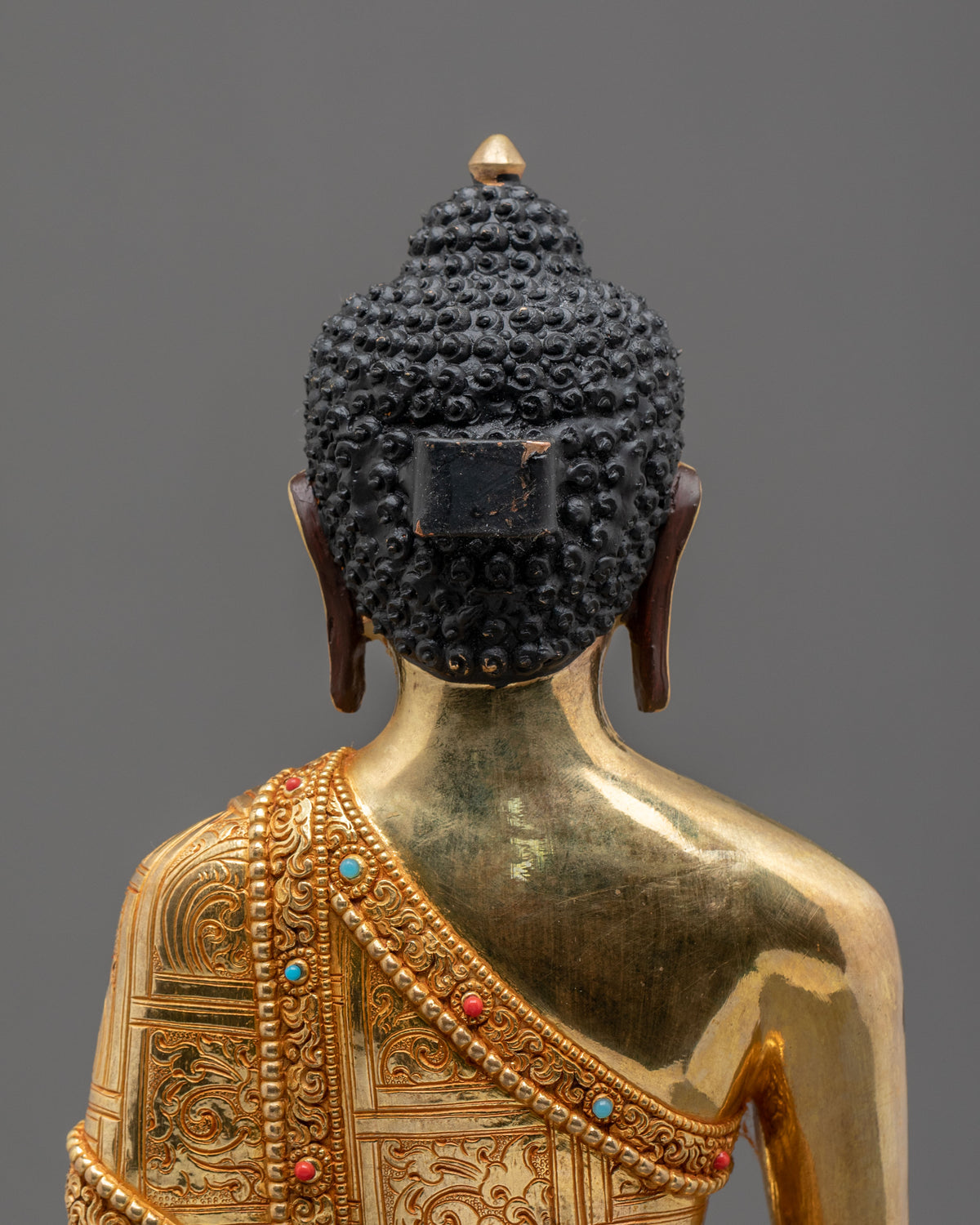 Ratnasambhava 24K Gold Coated Figurine | Home Decor