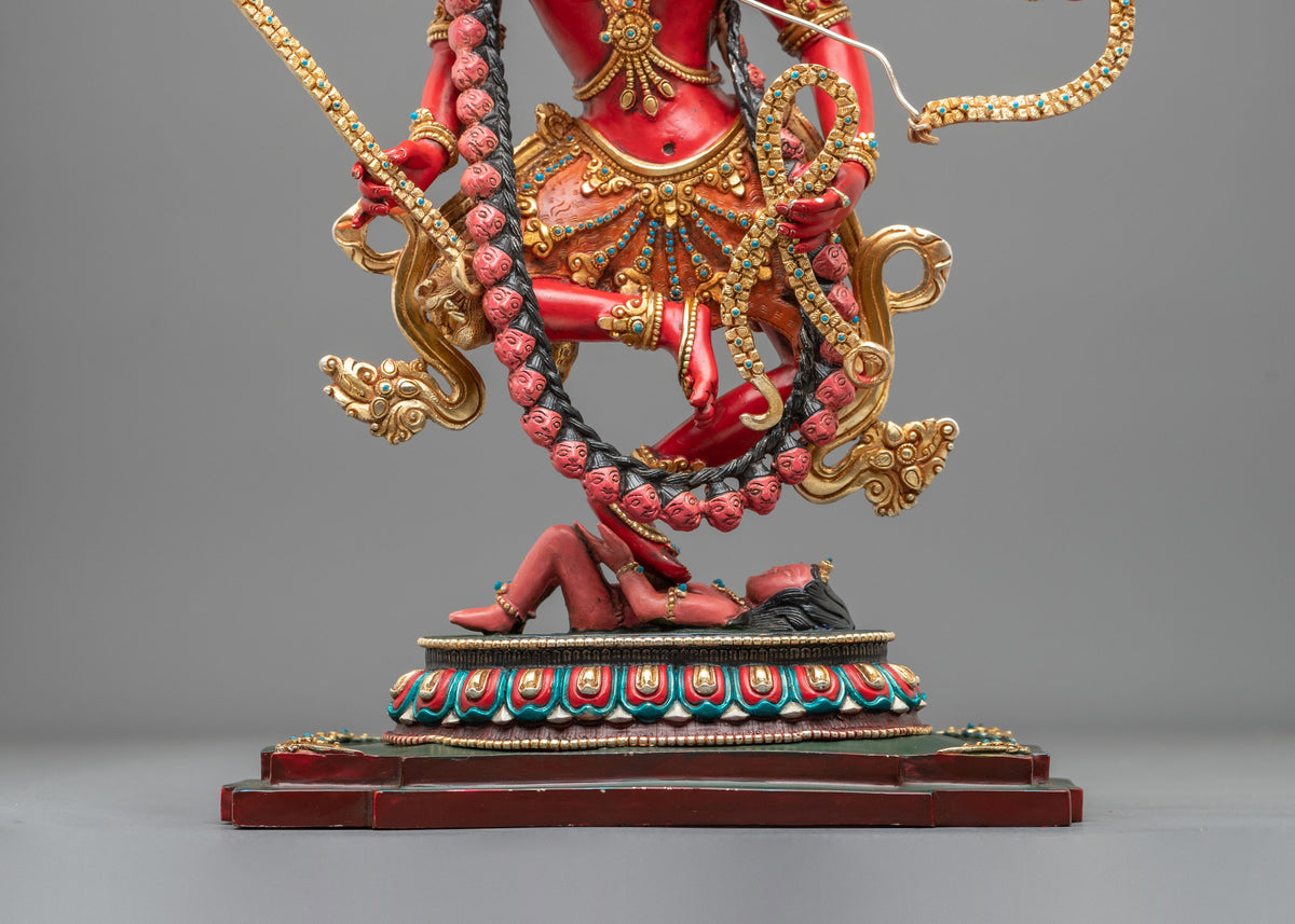 Kurukulla Statue | Gemstone Adorned Figurine