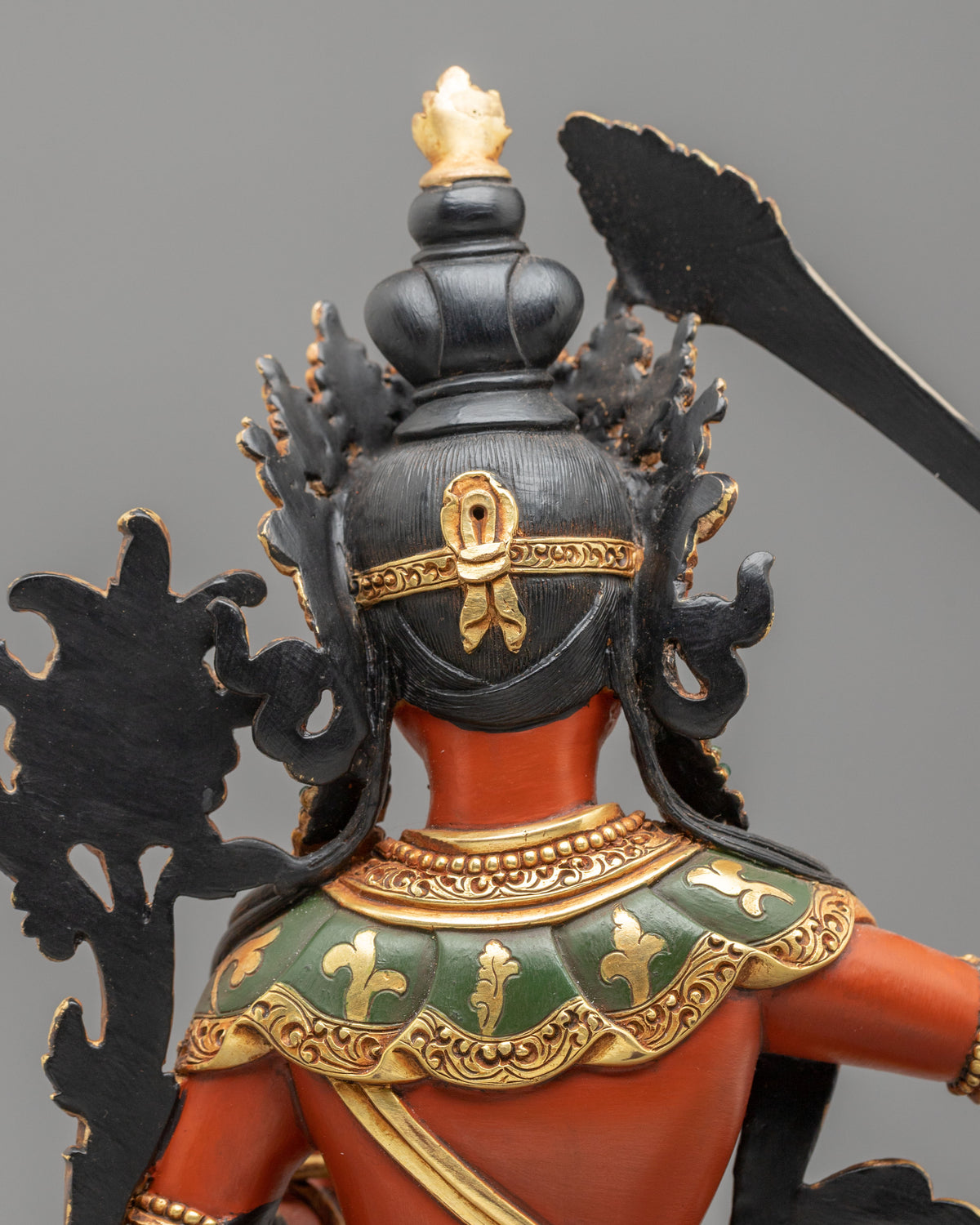 Manjushri Buddhist Sculpture | Handcrafted Wisdom Buddha Statue