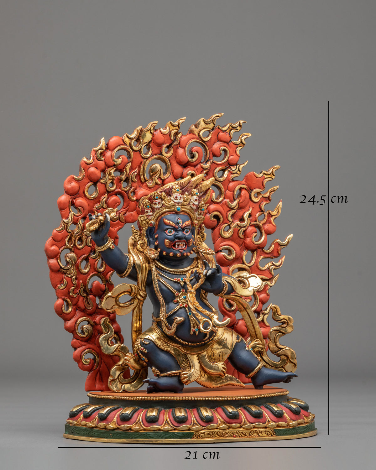 Vajrapani Vajrayana Guardian Statue | Buddhist Protector of Enlightened Power