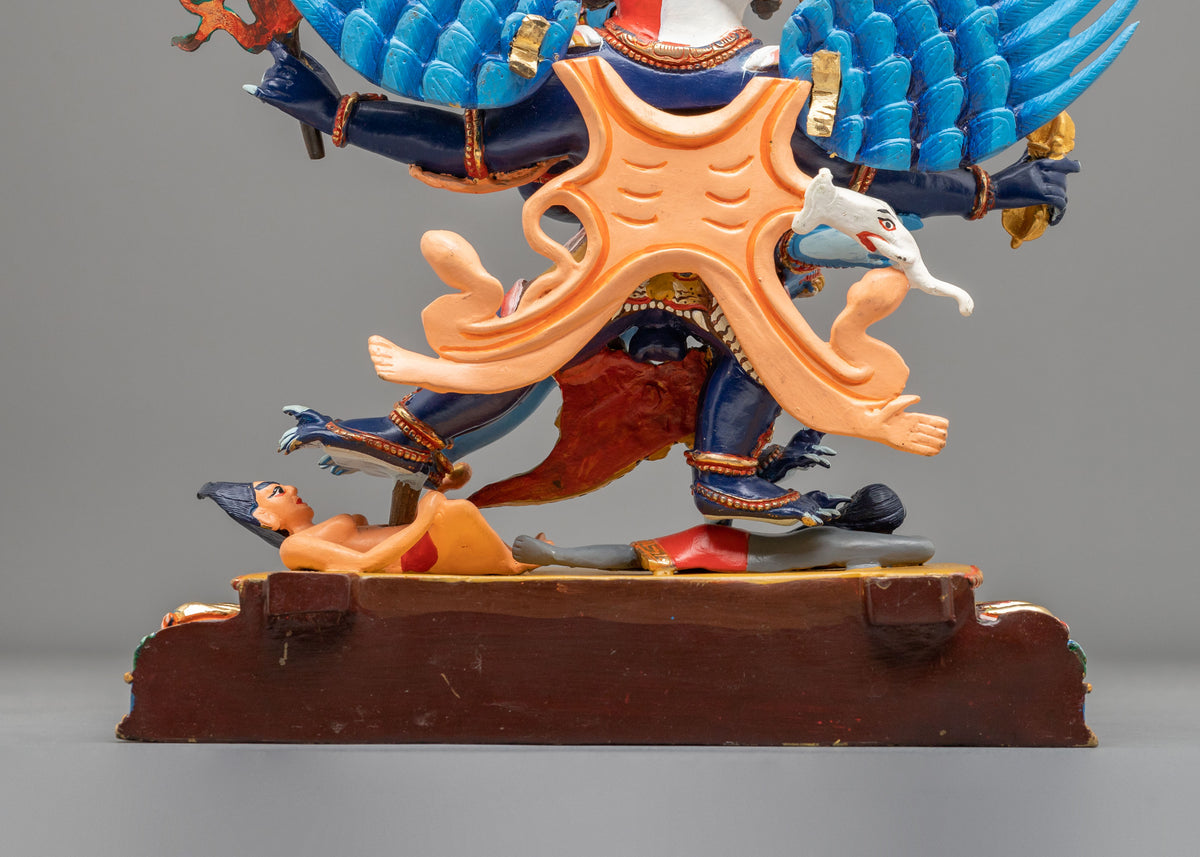Vajrakilaya Copper Figurine |  Deity of Purification and Protection