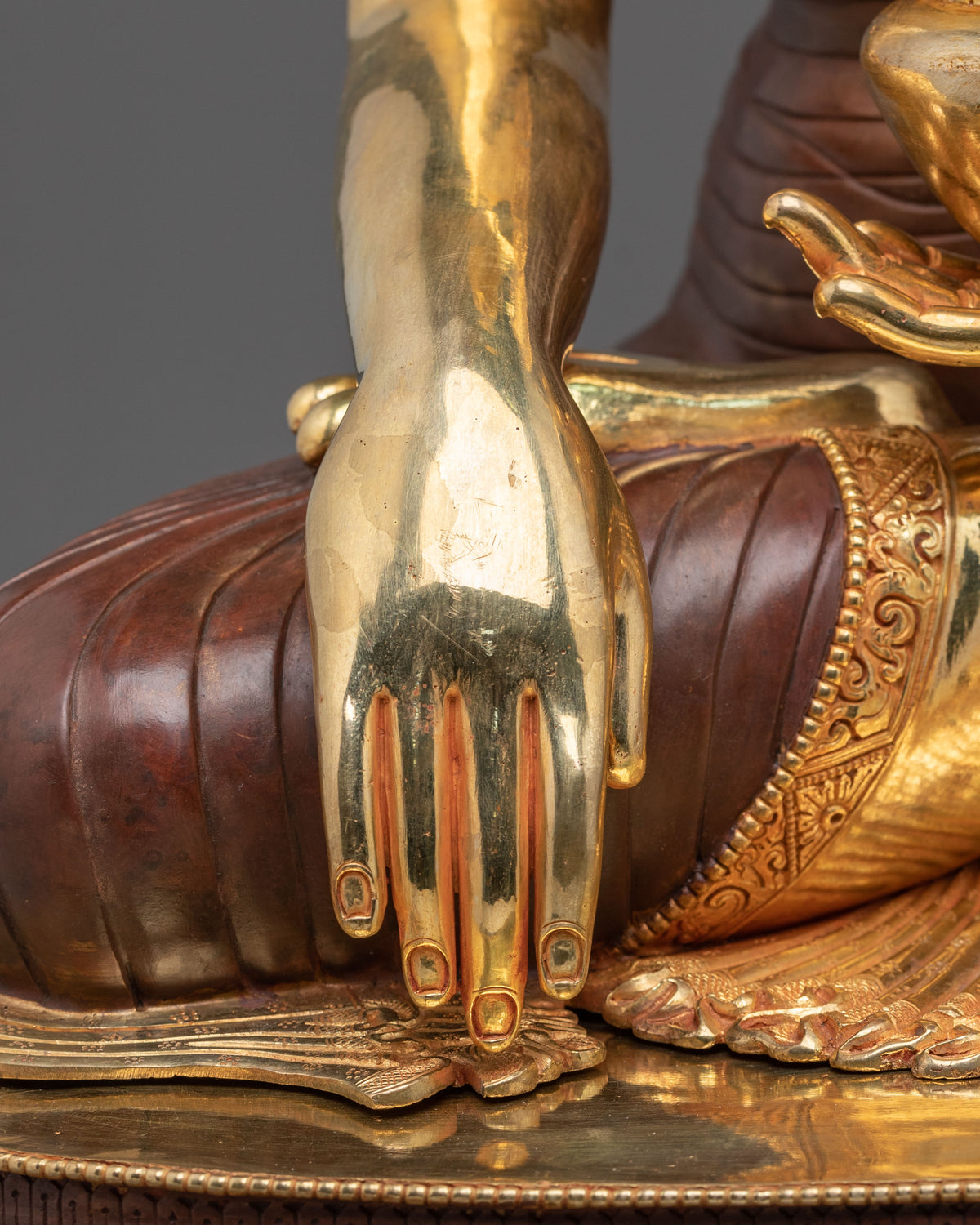Handmade Shakyamuni Buddha Sculpture for Altar