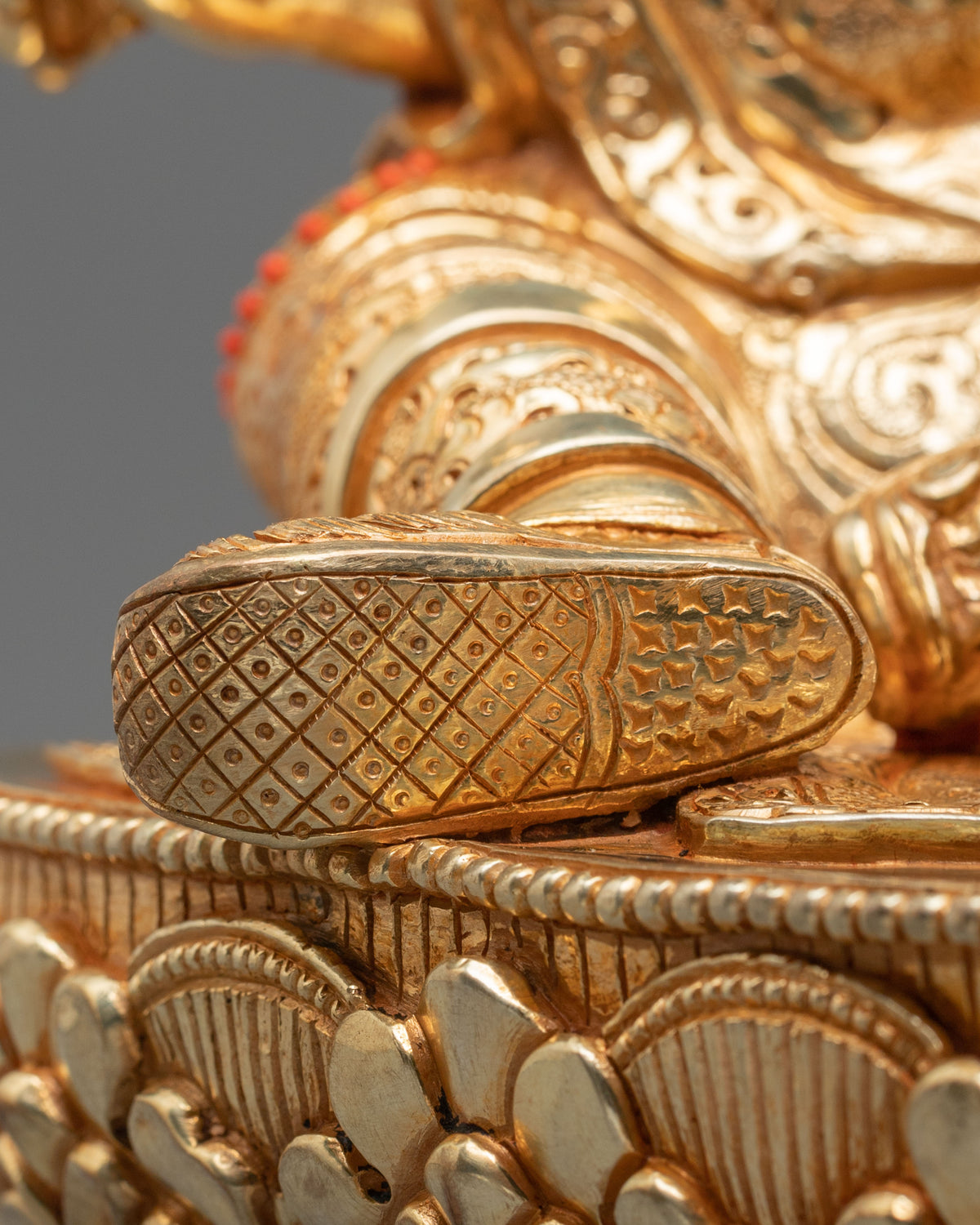 Guru Rinpoche Copper Statue | Lotus-Born Master of Vajrayana