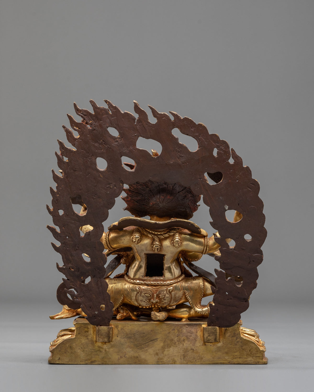 Four-Armed Mahakala Statue | Powerful Dharma Protector