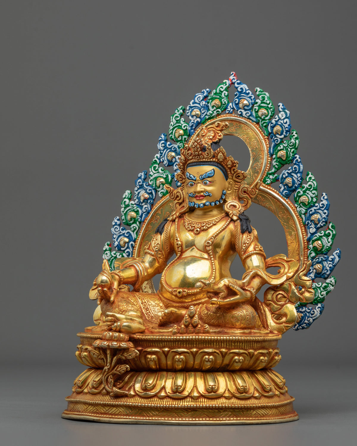 Dzambhala Statue | Guardian of Prosperity and Sacred Abundance