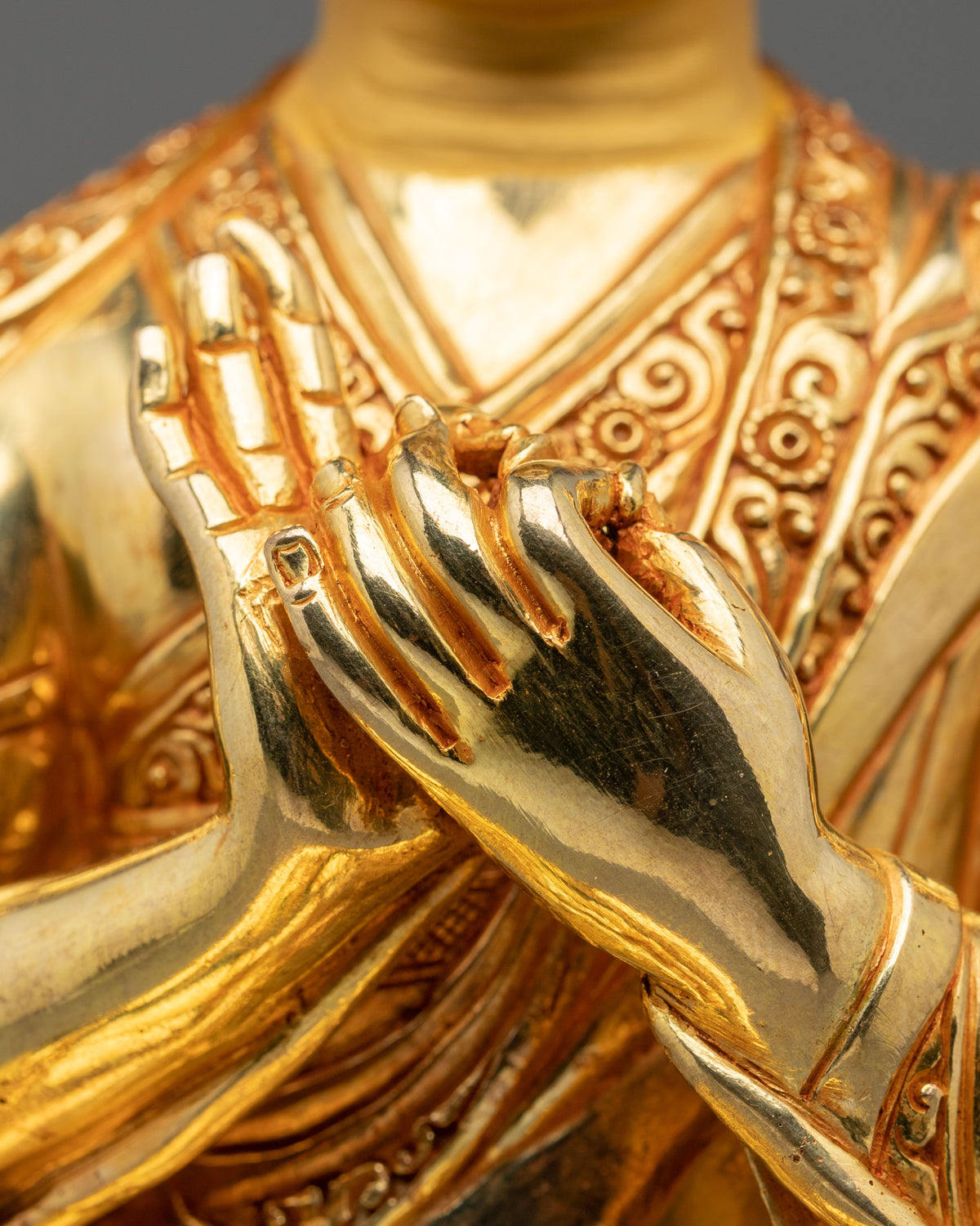 Buddhist Master Tsongkhapa Statue | Founder of the Gelug Tradition
