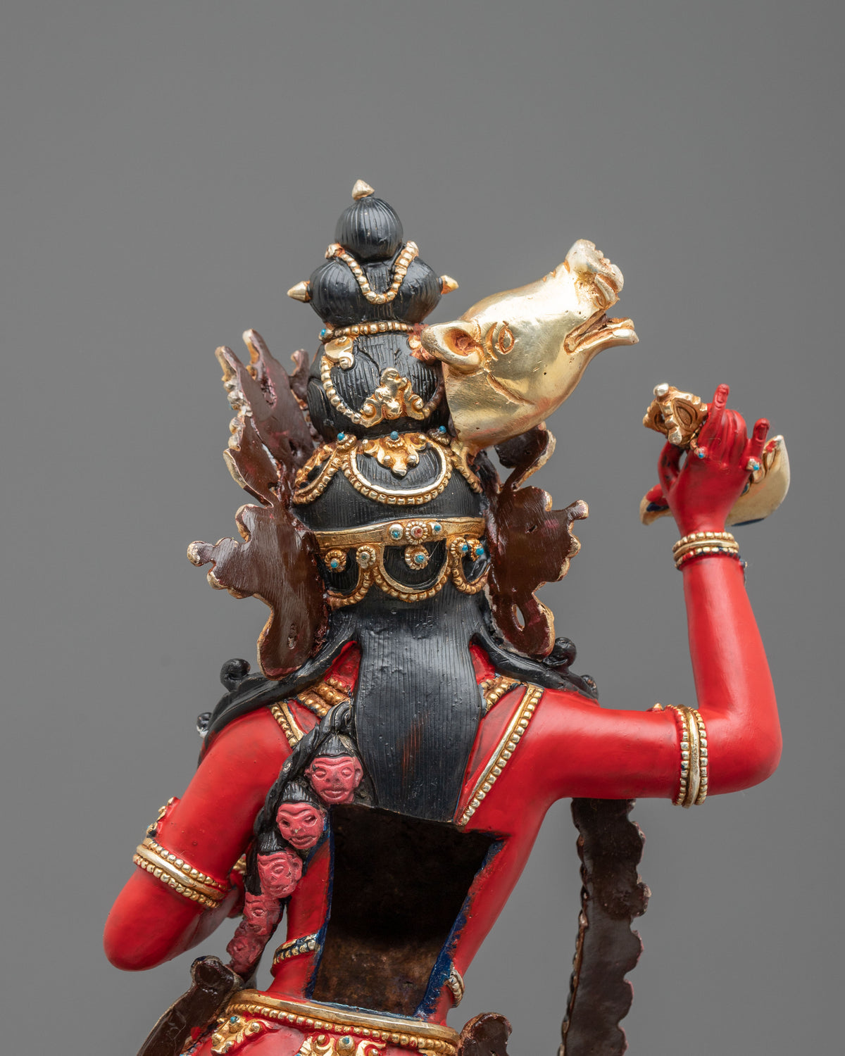 Dorje Phagmo Wrathful Goddess Statue | Handcrafted Himalayan Buddhist Sculpture