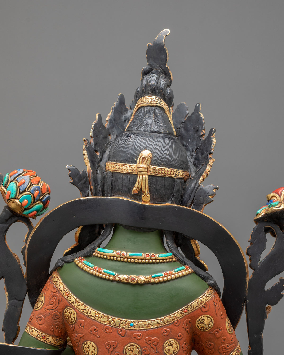 Green Tara Statue | Tibetan Compassionate Goddess Figurine
