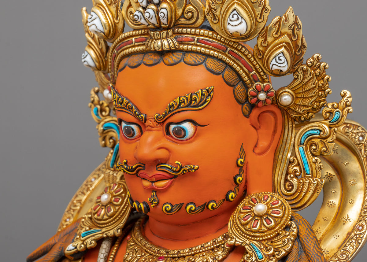 Dzambhala Statue | Handmade Guardian of Wealth