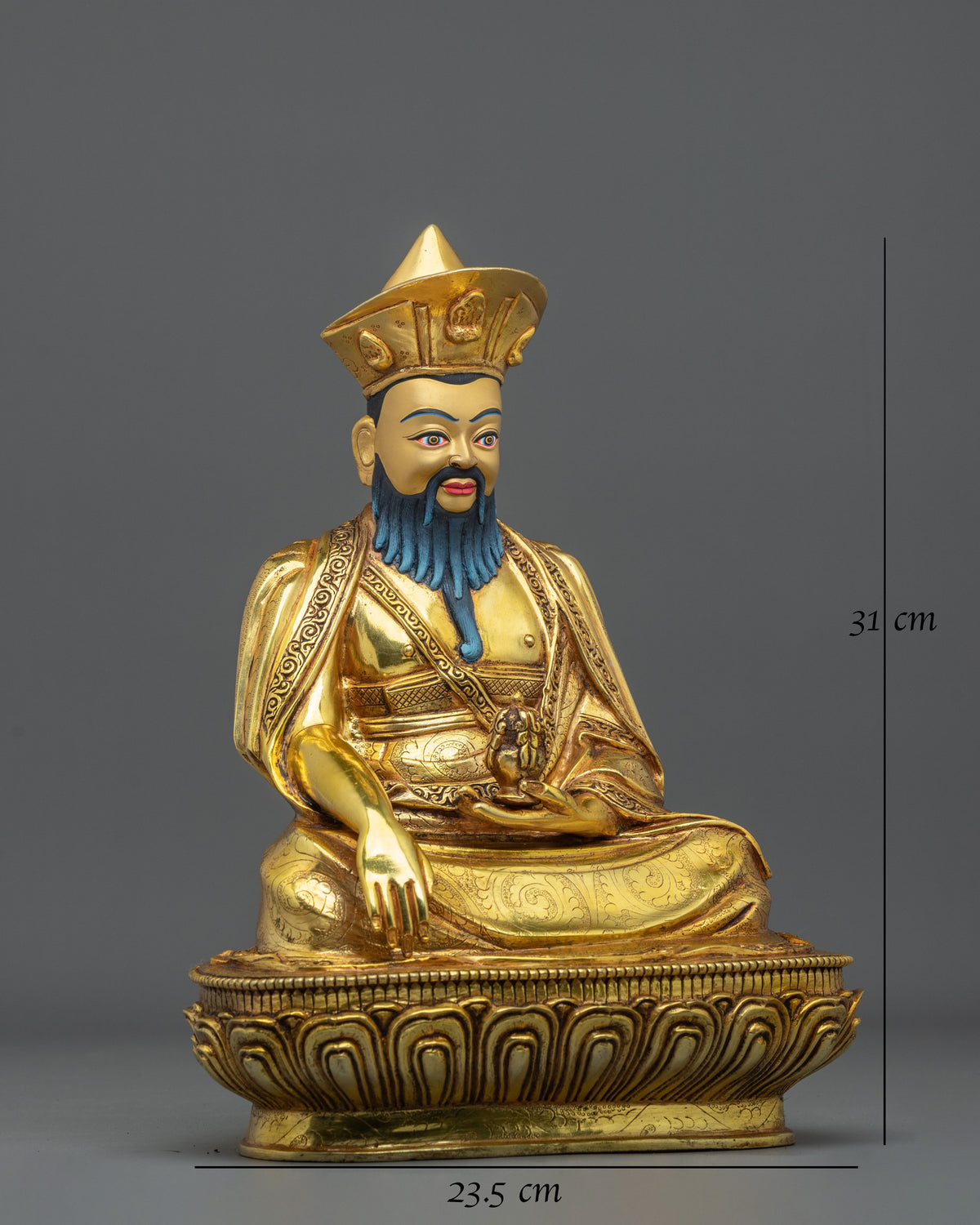 Guru Shapdum Vajra Master Statue | Symbol of Wisdom and Spiritual Authority