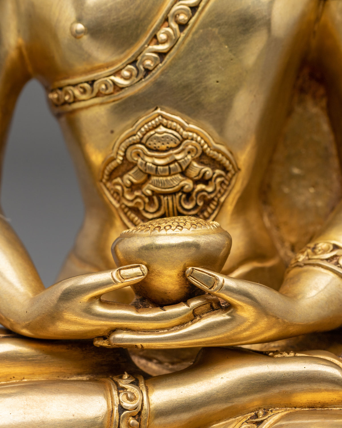 Amitabha Buddha Sculpture for Altar | Buddha of Infinite Light