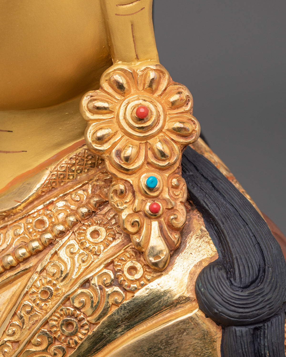 Guru Rinpoche Copper Statue | Master of Vajrayana Lineage